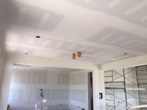 Commercial drywall job