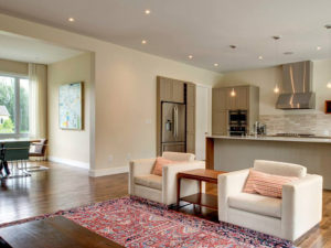 drywall job complete in a renovated Ottawa home