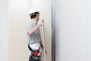 Ottawa Drywall Guys Staff Working on Drywall Installation for Developer Services