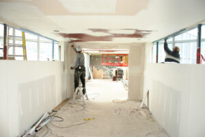 Ottawa Drywall Guys Staff Working on Drywall Installation