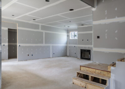 Partially,Completed,Interior,Remodel,Of,Home.
